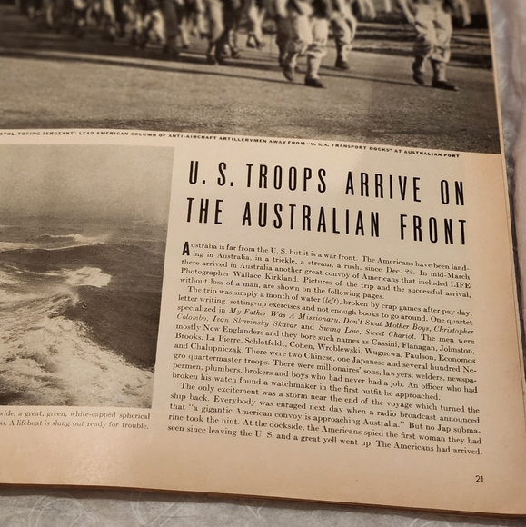 VINTAGE Life Magazine May 4th 1942 A Chinese Soldier & WWII - Picture 10 of 10